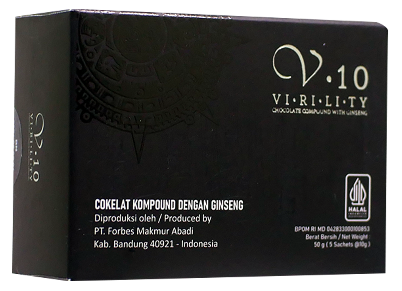 Kemasan Coklat Ginseng V-10